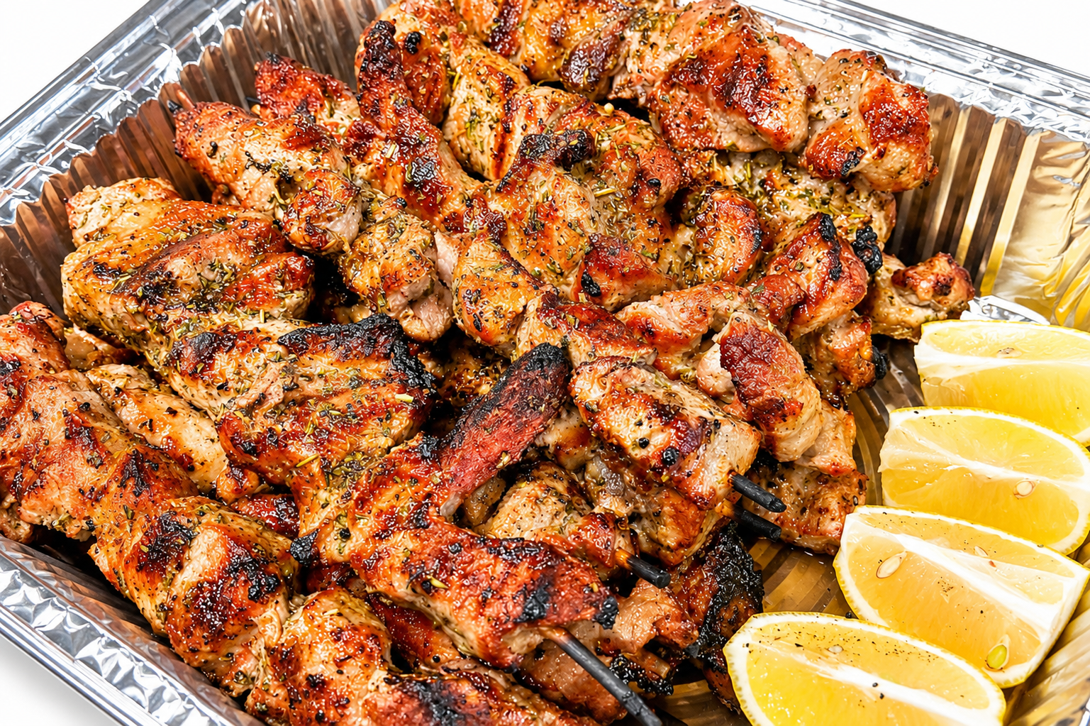 Pork Souvlaki Sticks
